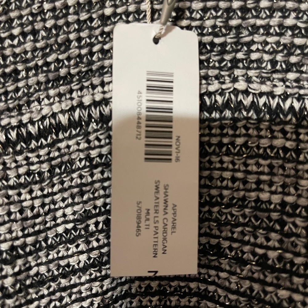 Snazzy Chicos size 3 sweater jacket NWT - Picture 5 of 11